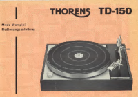 Thorens TD-150-MK1-Owners-Manual